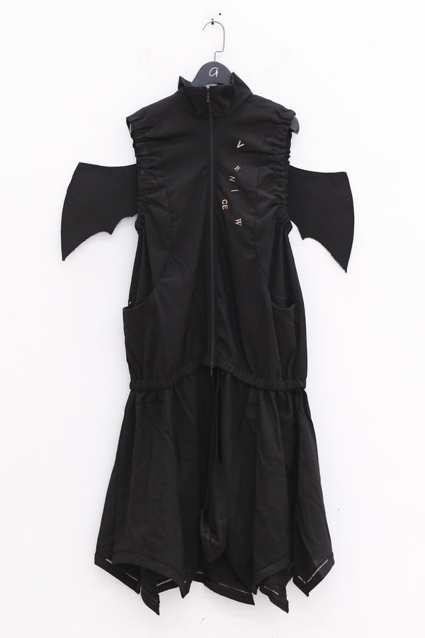 VeniceW 25 Spring/Summer Gagoyle vest dress VCW-V3-HEI black